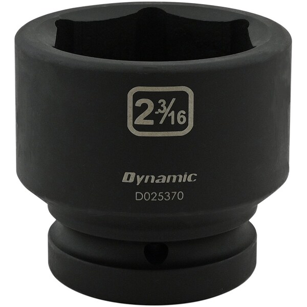 1" Drive Standard Socket, Black Phosphate, Tools 2-3/16" X 1" Drive, 6 Point Standard Length